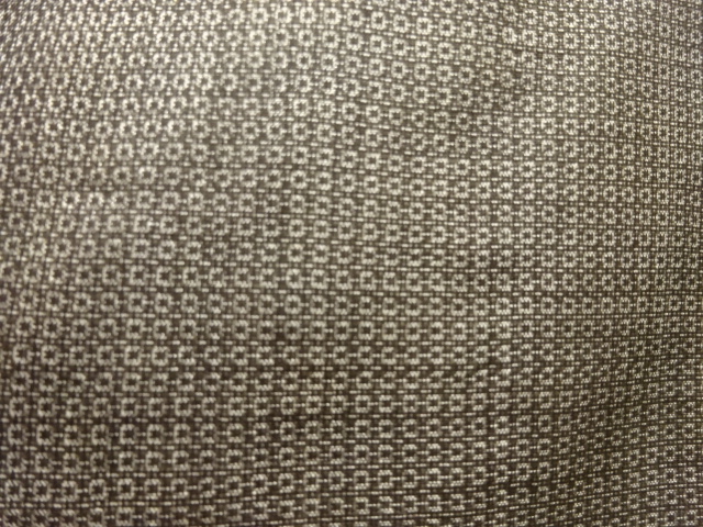 JAPANESE KIMONO / ANTIQUE MENS KIMONO / SILK / DORO OSHIMA TSUMUGI / WOVEN ABSTRACT